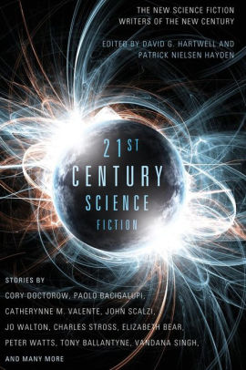 Book cover for 21st Century Science Fiction.