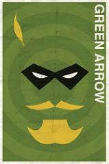 "Green Arrow" comics character.