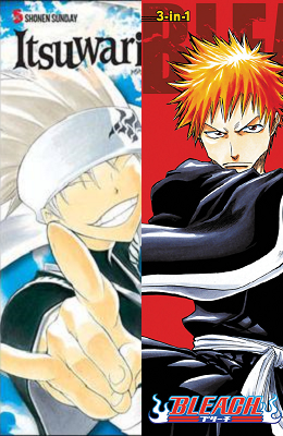 Manga book covers.