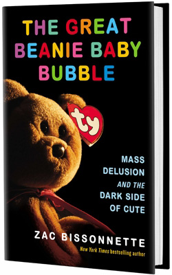 Book cover for The Great Beanie Baby Bubble.