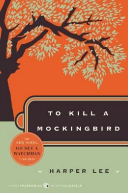 Book cover for To Kill a Mockingbird.