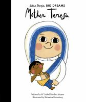 Book cover for a children's book about Mother Teresa.