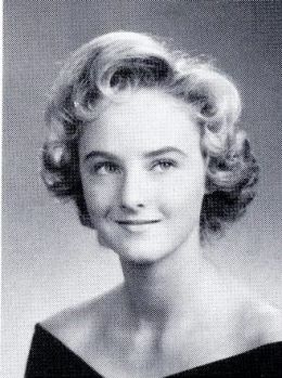 Headshot from a Cohn High School yearbook in 1963.