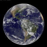 Photo of the Earth from space