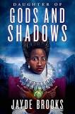 Cover of "Daught of Gods and Shadows" showing a black woman in a ruffed collar.