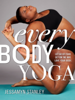 Book cover for Every Body Yoga showing a woman doing a yoga pose.