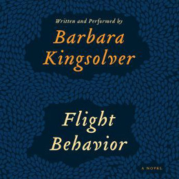 Book cover for Barbara Kingsolver's Flight Behavior.