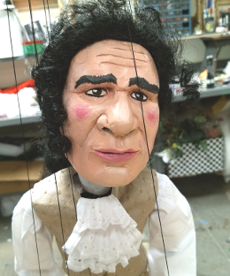 Marionette puppet of Gulliver from Gulliver's Travels.