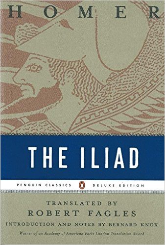The Iliad book cover