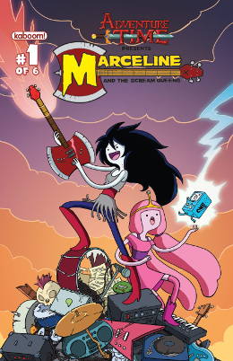 Marceline and the Scream Queens book cover