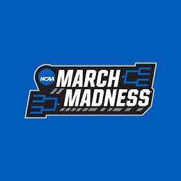 logo for ncaa march madness has brackets.
