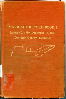 Book cover of hardbound volume features map of Tennessee divided by five lines.