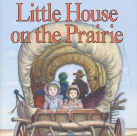 book cover reads little ouse on the prairie.