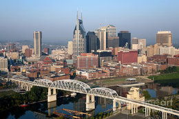 Nashville skyline.