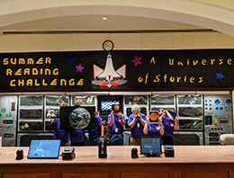 Summer Reading Challenge, a universe of stories.