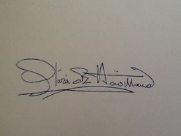 A signature.