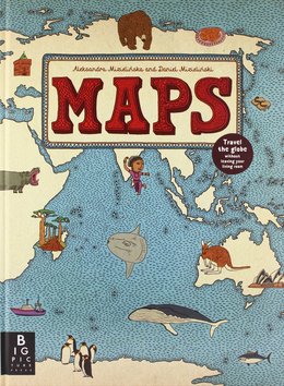 Illustrated children's book of Maps.