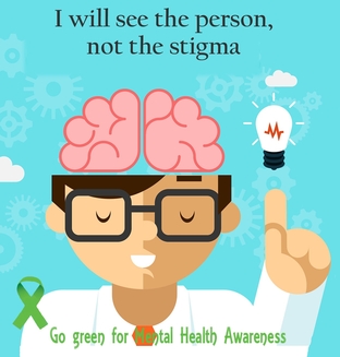 Cartoon illustration of a man with a lab coat and glasses with his brain visible above his eyes.