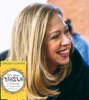 Headshot of Chelsea Clinton.