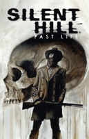Outlaw with a huge skull behind him and the words "Silent Hill: past life".