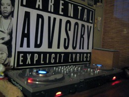 Parental Advisory Explicit Lyrics graphic.