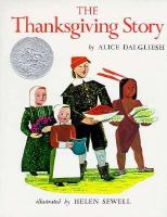 Book cover for The Thanksgiving Story.