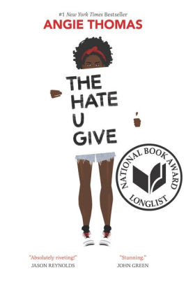 Book cover for The Hate U Give.