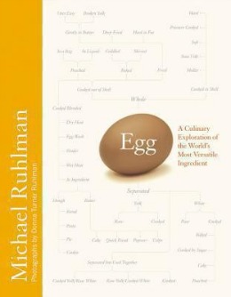 Book cover for Egg, a book all about eggs.