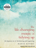 Book cover for The Life-changing Magic of Tidying Up.