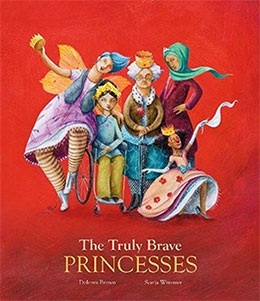 Children's book cover with illustrated group of diverse women wearing crowns.