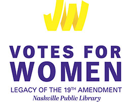 Votes for Women logo.