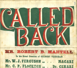 Called Bak book cover