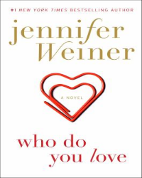 Who Do You Love book cover with red heart shaped paperclip.