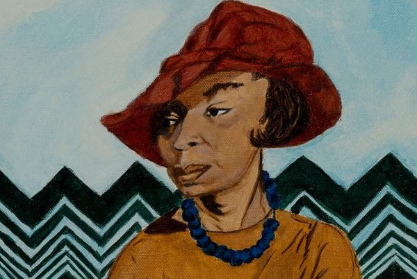 Painting of a black woman.