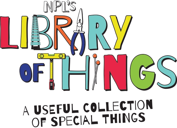 Logo. Library of Things. A useful collection of special things.