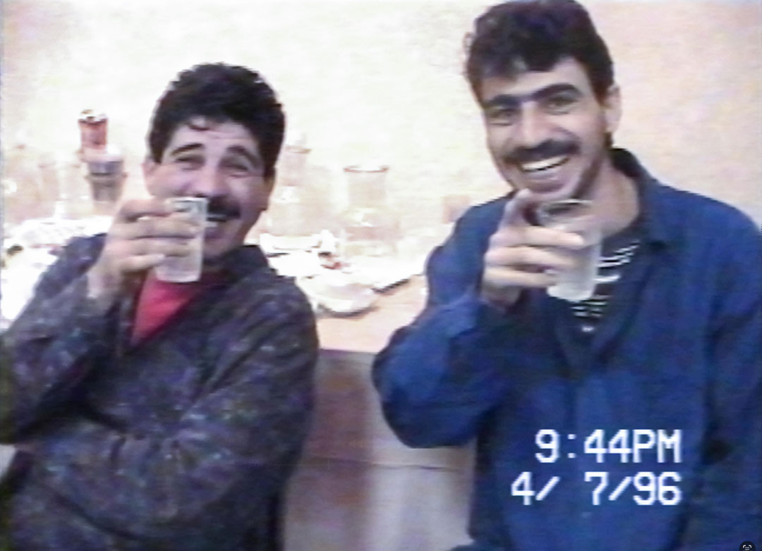 A video still showing two men from a video that's part of the Nashville Neighborhood History & Culture Home Movie Project.