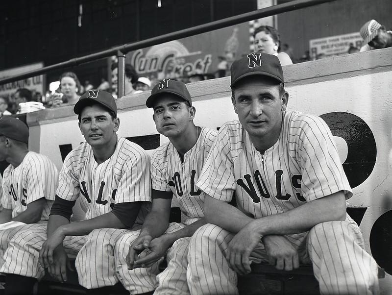 Players on the Nashville Vols minor league baseball team, 1956