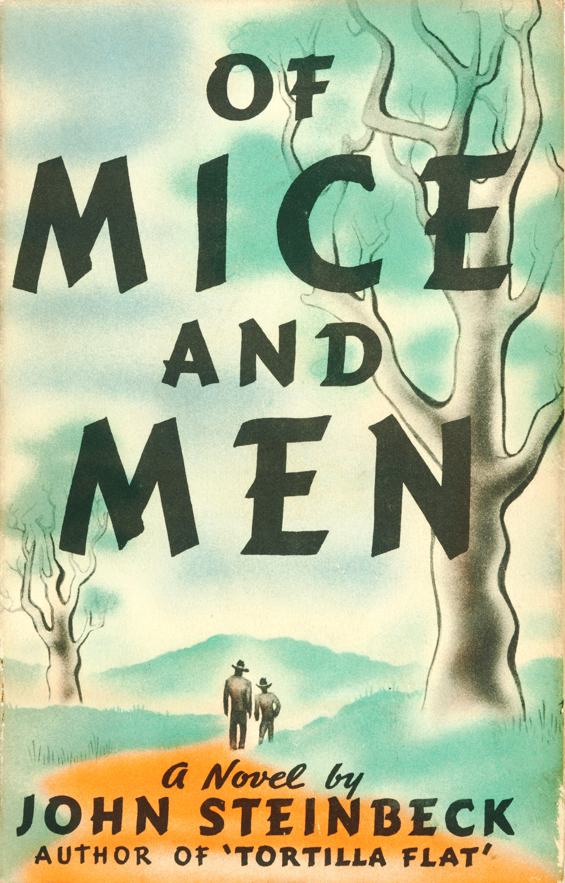 Of Mice and Men book cover.