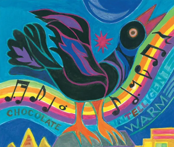Blackbird painting