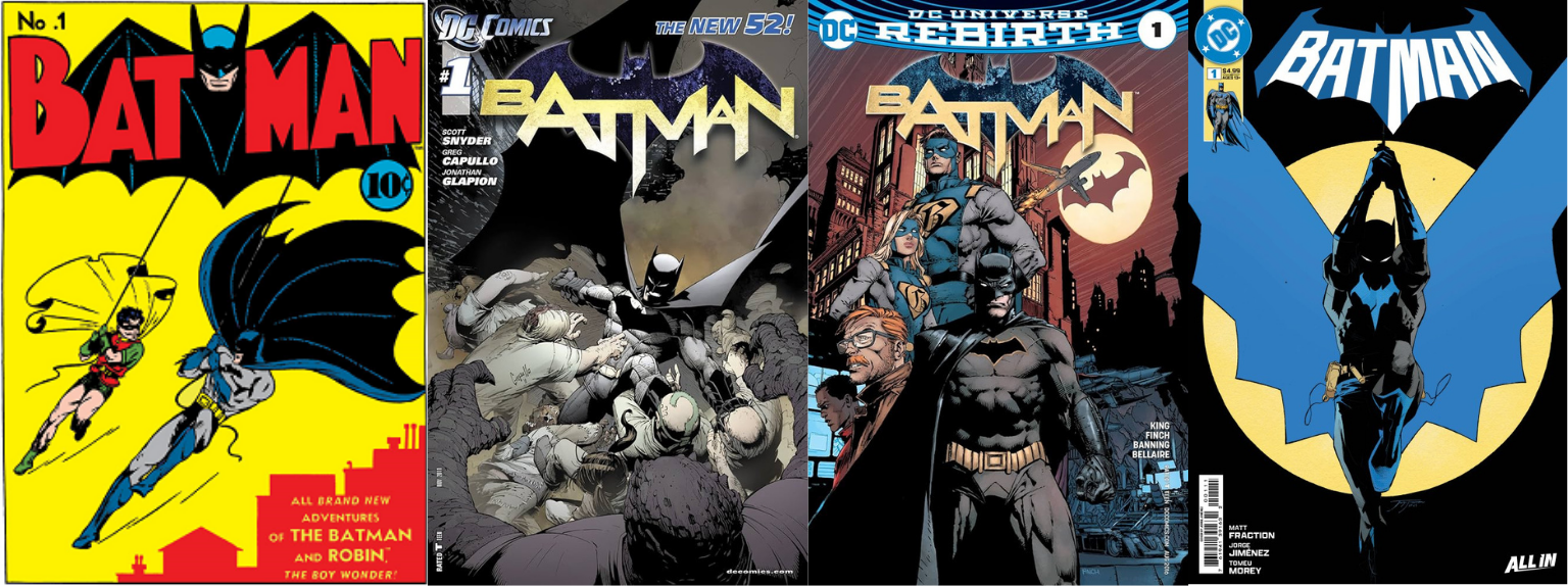Batman Comic Covers