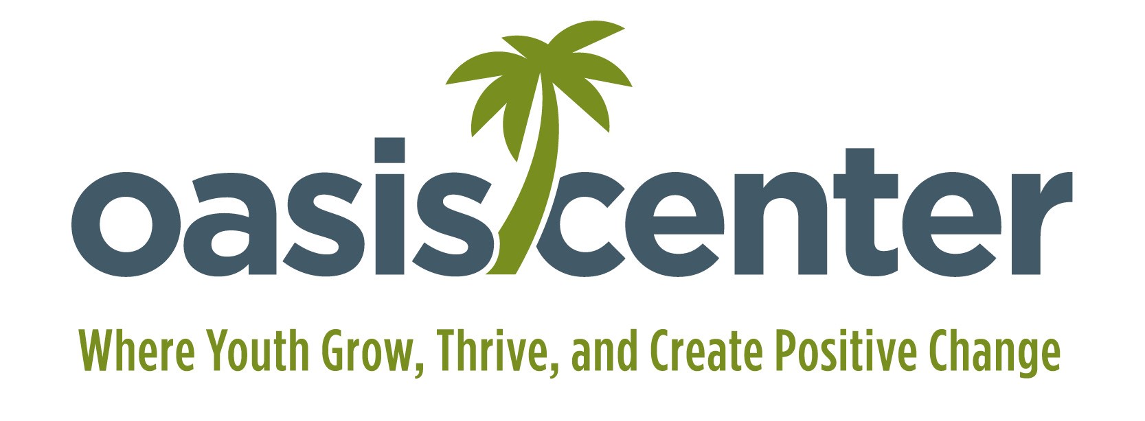 Oasis Center logo.
