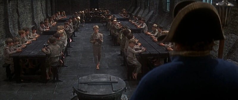 a food hall full of hungry orphans