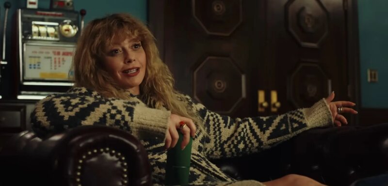 Natasha Lyonne on a couch