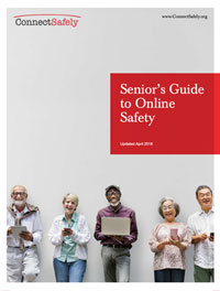 Cover of the Seniors Guide to Online Safety document.