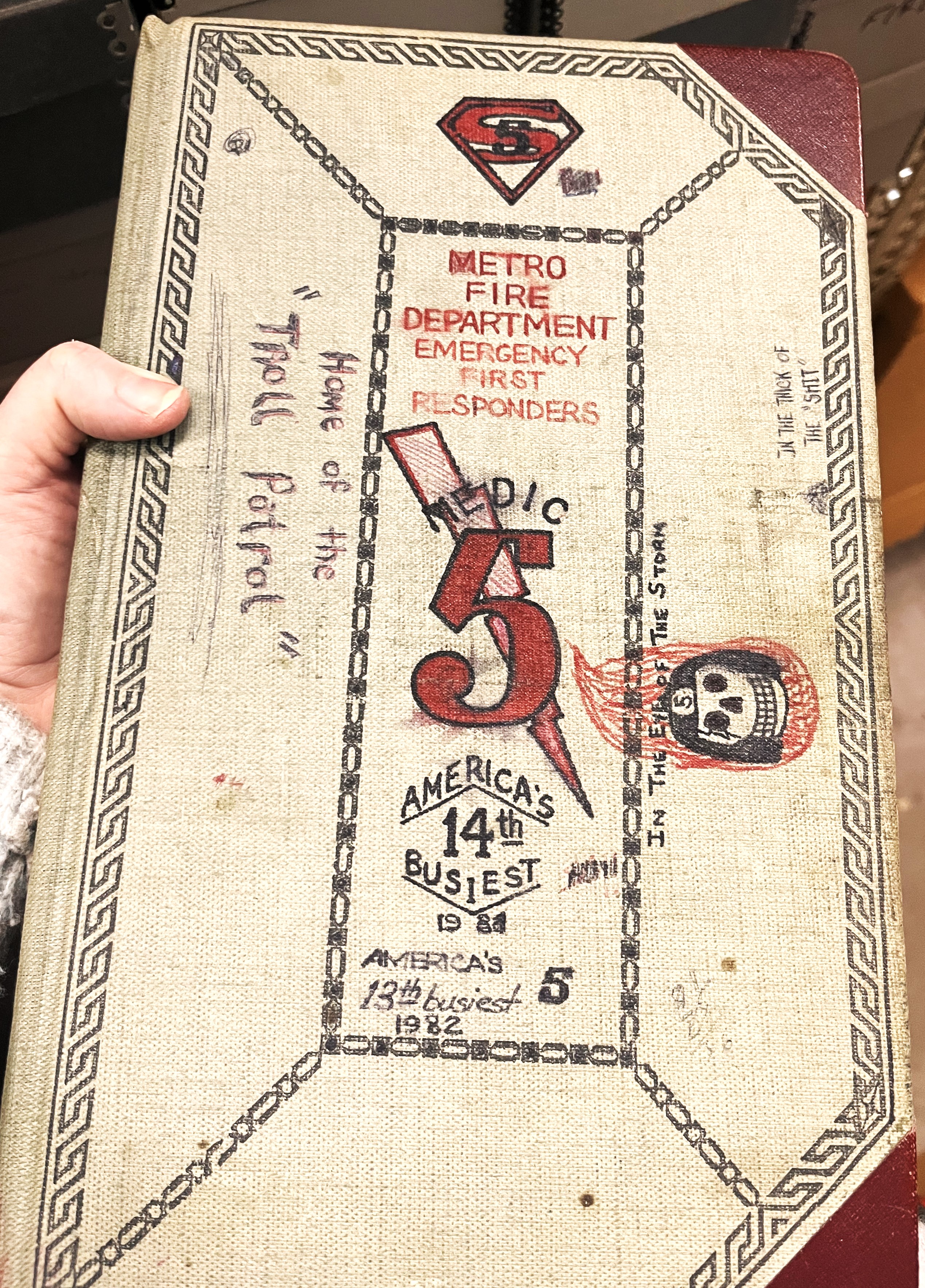 Fire Department Book from Collection