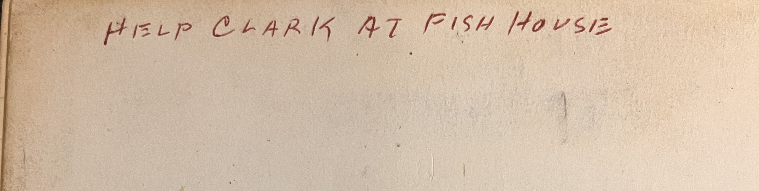 Excerpt from Fire Department Book