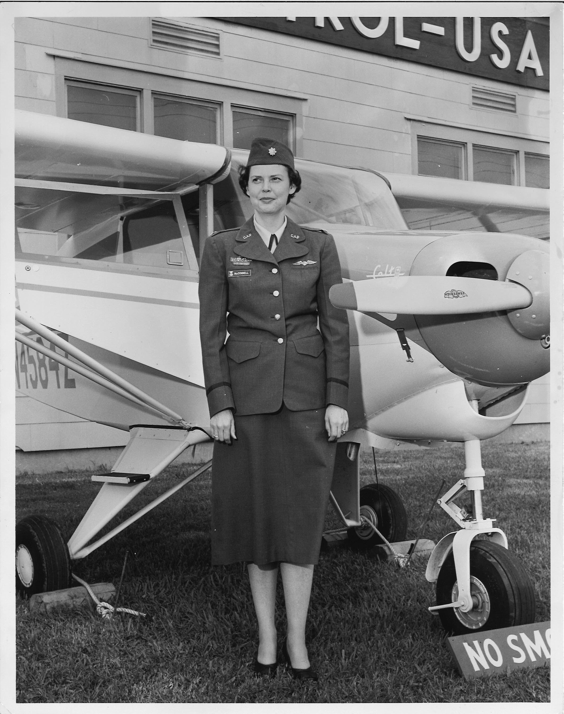 Georgianna in uniform