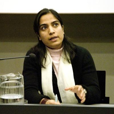 Headshot of Malalai Joya in Finland.