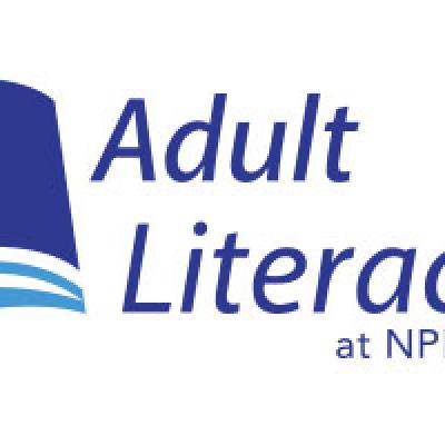 Adult Literacy logo.