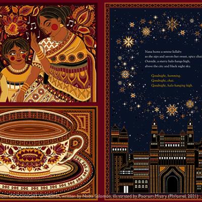 Pages from the book Good Night Ganesha
